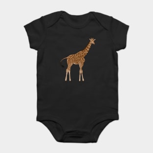 African Giraffe, Safai Animal Baby Bodysuit